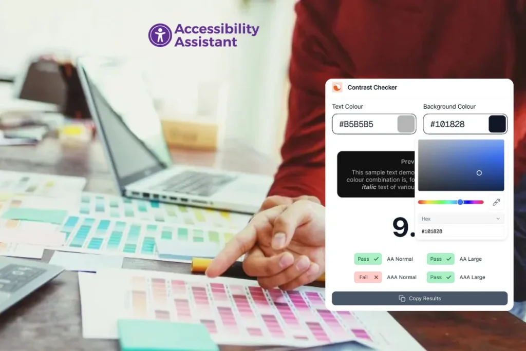 How to Test Colour Contrast Accessibility Using Free Tools
