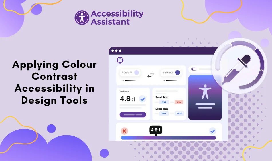 Applying Colour Contrast Accessibility in Design Tools