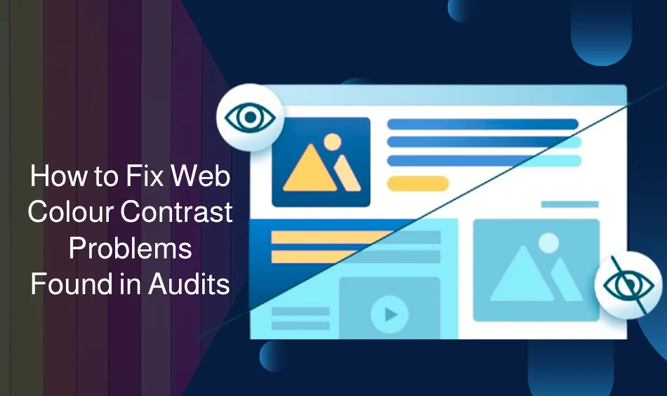 How to Fix Web Colour Contrast Problems Found in Audits